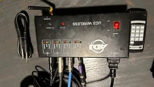 adj Uc3 Wireless with 5 trs cables and power cord and controller - Picture 1 of 2