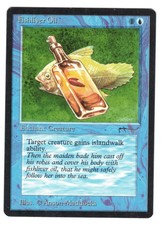 ► magic-style ◄ mtg-fishliver oil-arabian nights (dark) - ex