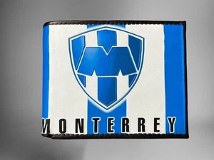 Monterrey Equipo De Futbol Billetera De Piel Fina Impresa - Picture 1 of 3