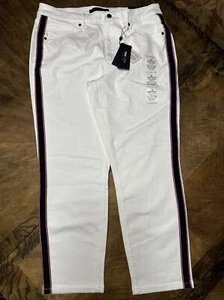 Tommy Hilfiger Heritage Denim 16 Tribeca Skinny Stretch Premium Size 16 NWT - Picture 1 of 13