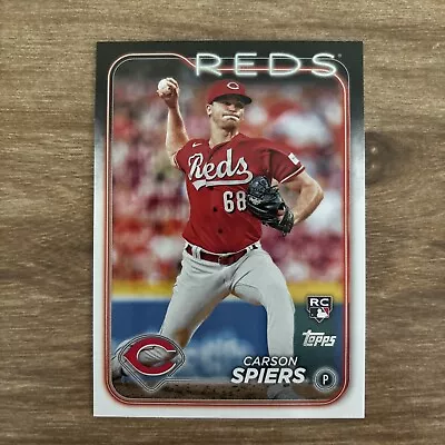 2024 Topps Series 2 - #365 Carson Spiers (RC) - Image 1 of 2