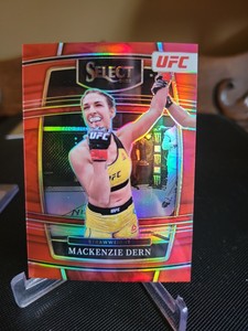 2022 Panini Select UFC Concourse Red Prizm Mackenzie Dern /99