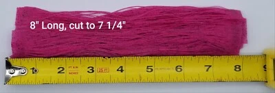 EXTRA LONG 8" trim to 7 1/4'', Silicone Tabs / Skirt Tabs 25 or 100pkg - Image 1 of 4