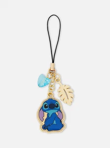 Disney Primark Lilo & Stitch Phone Bag Charm Keyring Xmas Gift Stocking Filler - Zdjęcie 1 z 2