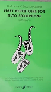 Erstes Repertoire für Altsaxophon mit Klavier, von Paul Harris und Beverley Call - Bild 1 von 2