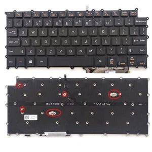 US Backlit Keyboard For LG Gram 14Z90N 14T90N 14ZD90N 14Z90N-N.AAS7 14Z90N-VR50K - Picture 1 of 4