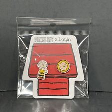 Peanuts x Lotin Post Earrings Charlie Brown Mismatched Pair NEW Good Grief