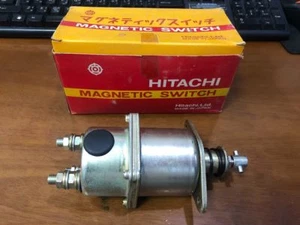 ISUZU ELF 220 -221  magnetic switch Starter solenoid Nos HITACHI JP  - Picture 1 of 9