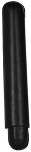 MARTIN WESS DANTE BLACK COWHIDE/ GOATSKIN LEATHER 1 CHURCHILL CIGAR CASE * NEW * - Picture 1 of 3
