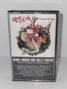 Kenny Rogers Dolly Parton Once Upon A Christmas Cassette 1984 RCA - Picture 1 of 5