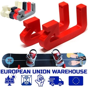 Snowboard Aufhänger Wandhalterung Aufbewahrungsregal Display Halter Halterung... - Picture 1 of 10