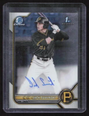 2022 Bowman #CPA-JS Jack Suwinski 1st Bowman Auto - Image 1 of 2