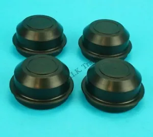 Tapacubos de rueda de polvo de grasa de plástico de 4 x 52 mm para remolque y caja para caballos - Imagen 1 de 1