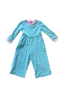 Matilda Jane Everyday Play Jumpsuit Girls Wonderment Polka Dot Romper Sz 4 - Picture 1 of 7