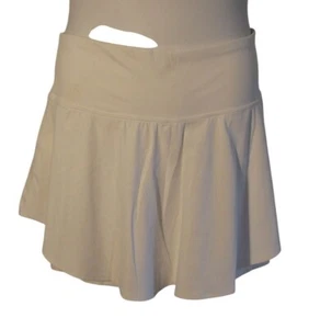 Old Navy Active Powersoft L White Extra High-Rise Go-Dry Skort Athletic Skirt - Picture 1 of 3