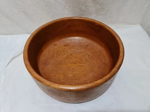 solid wood  serving /fruit /trinkets/bowl 25 cm x 10cm in excellent condition - Picture 1 of 23