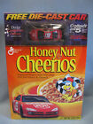 HONEY NUT CHEERIOS 2001 UNOPENED BOX, NASCAR DIE-CAST CAR GIVEAWAY, #19