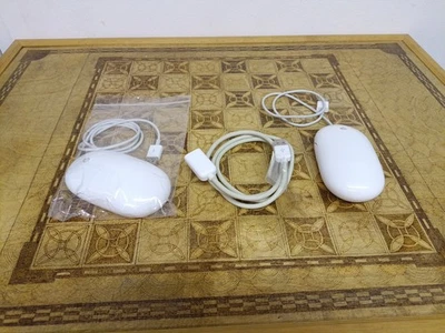 2x Apple A1152 USB Wired Mighty Mouse – Used in Good Condition #1553 - Image 1 of 4