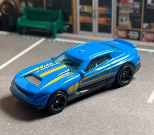 2014 Hot Wheels D-Muscle  blue   1/64   Loose - Picture 1 of 6