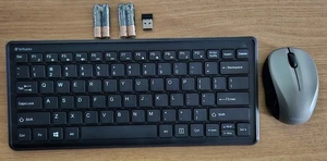 Open Box - Verbatim Silent Wireless Compact Keyboard and Mouse - Picture 1 of 2
