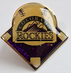 Vintage MLB Colorado Rockies Baseball Diamond Pin by Wincraft Inc USA - Picture 1 of 2
