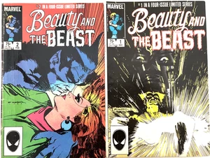 BEAUTY AND THE BEAST. NUMBER'S 1-2. (2 ISSUE MARVEL COMICS 1984-1985 LOT). - Picture 1 of 11