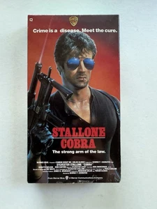 Cobra (VHS, 1986) Pre-owned Stallone Action Original Release *Buy 2 Get 1 Free* - Picture 1 of 3