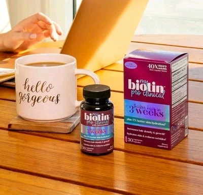 Purity Products My Biotin ProClinical MyBiotin 30 Capsules new Free  shipping - Image 1 of 4