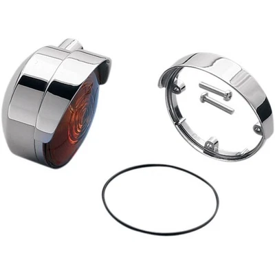 Viseras de señal de giro fundidas a presión Drag Specialties DS-720112 Foto 1 de 3