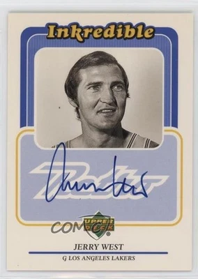 1999-00 Upper Deck Retro Inkredible Jerry West #JW Auto HOF - Image 1 of 2