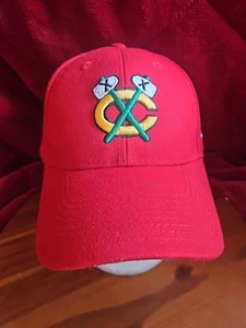 Cappello Chicago Blackhawks New Era Regolabile Stanley Cup Finale 2010 Raro - Foto 1 di 6
