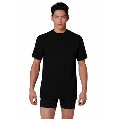 Hom Camiseta Hombre Harro Nueva Core Negocios Cuello Redondo Manga Corta - Negro - Imagen 1 de 4