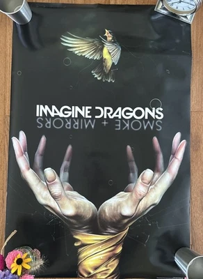 Imagine Dragons Reflections From Vault Smoke + Mirrors Home Decor Poster 34x22 - Image 1 of 4