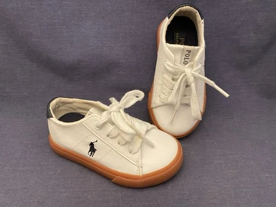 Niños POLO Ralph Lauren Zapatos de Lona Niños Talla 6 Fantor IV RFS11608 Foto 1 de 4