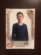 2018 Topps U.S. Olympic Team Bronze #USA18 - Vincent Zhou - Figure Skating