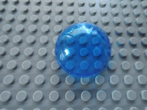 Lego 1 x Zylinder Halbkugel Kuppel 86500 transparent dunkelblau  4x4   - Bild 1 von 1