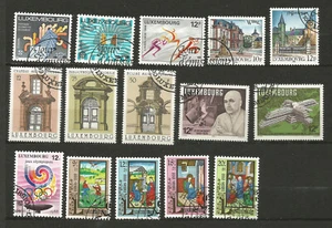 Luxembourg 1988 15 timbres oblitérés /TR2616 - Picture 1 of 1