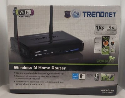 TRENDnet TEW-652BRP 300 Mbps 4-Port 10/100 Wireless N Router •New | NIB | Sealed - Image 1 of 2