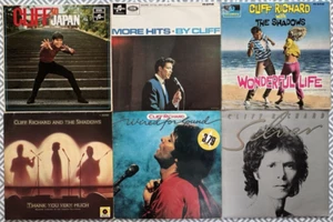 6 x Cliff Richard Vinyl LP's includes, Cliff In Japan, Wonderful Life, More Hits - Picture 1 of 5