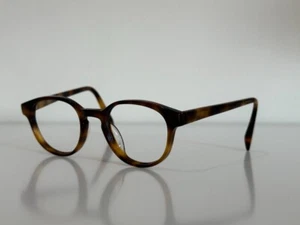 Warby Parker Percel 225 Round Havana Brown Eyeglasses Optical Frame 48-21-145 - Picture 1 of 11