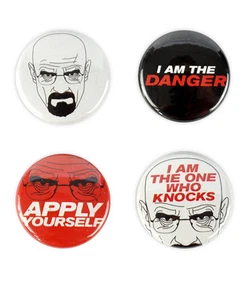 Walter White Badges! - Breaking Bad quotes, Heisenberg, danger, jesse pinkman - Picture 1 of 8
