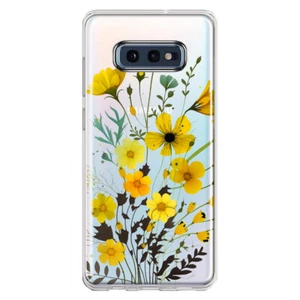 For Samsung Galaxy S10e Shockproof Yellow Summer Flowers Case - Picture 1 of 3