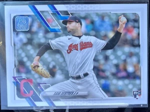 2021 Topps Update Base #US173 Sam Hentges RC Cleveland Indians Rookie ⚾️   - Picture 1 of 2