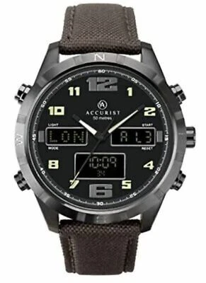 Reloj Accurist Hombre Sports Hora Mundial 7232 Foto 1 de 4