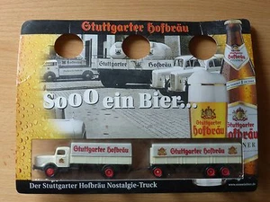 Model Truck Beer Beer Truck Vintage Magirus Stuttgart Hofbräu MK1 - Picture 1 of 1