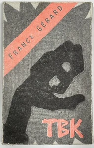 Audio Cassette Tape FRANCK GERARD TBK Cardboard Envelop Sticker Factory Sealed - Picture 1 of 9