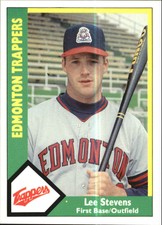 1990 Edmonton Trappers CMC #13 Lee Stevens