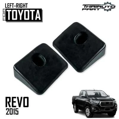 Parachoques trasero de goma LR para Toyota Hilux Revo Gun135 KUN126 TGN120 2015-2018 Foto 1 de 4