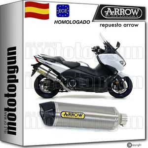 ARROW TUBO DE ESCAPE HOM RACE-TECH ALUMINIO C YAMAHA TMAX T-MAX 530 2018 18 - Imagen 1 de 3