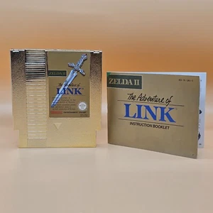 ZELDA II ADVENTURE OF LINK NINTENDO NES PAL A UK - Imagen 1 de 13